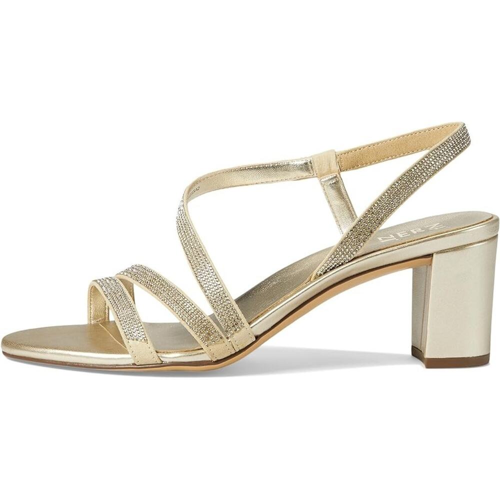 Naturalizer Strappy Pump Sandals‎ Vanessa 2 Champagne Size 9 - Picture 3 of 9